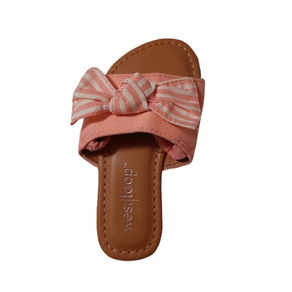 Baby Girl's West Loop Pink & White Sandals-Size S (13-1) - Picture 5 of 6